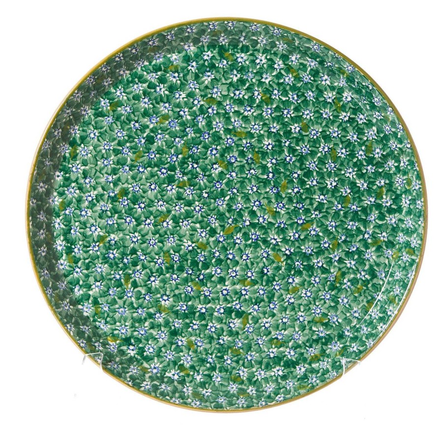 Nicholas Mosse Presentation Platter Lawn Green Hot