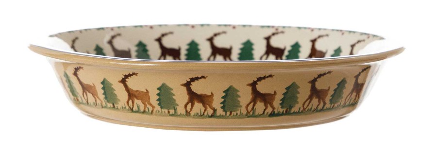 Nicholas Mosse Classic Pie Dish Reindeer Best