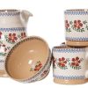 Nicholas Mosse 4 Large Mugs, Medium Jug & Small Bowl Old Rose Online