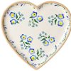 Nicholas Mosse Medium Heart Plate Forget Me Not Online