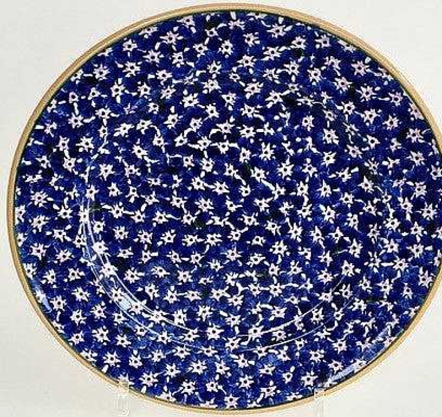 Nicholas Mosse Serving Plate Dark Blue Lawn New