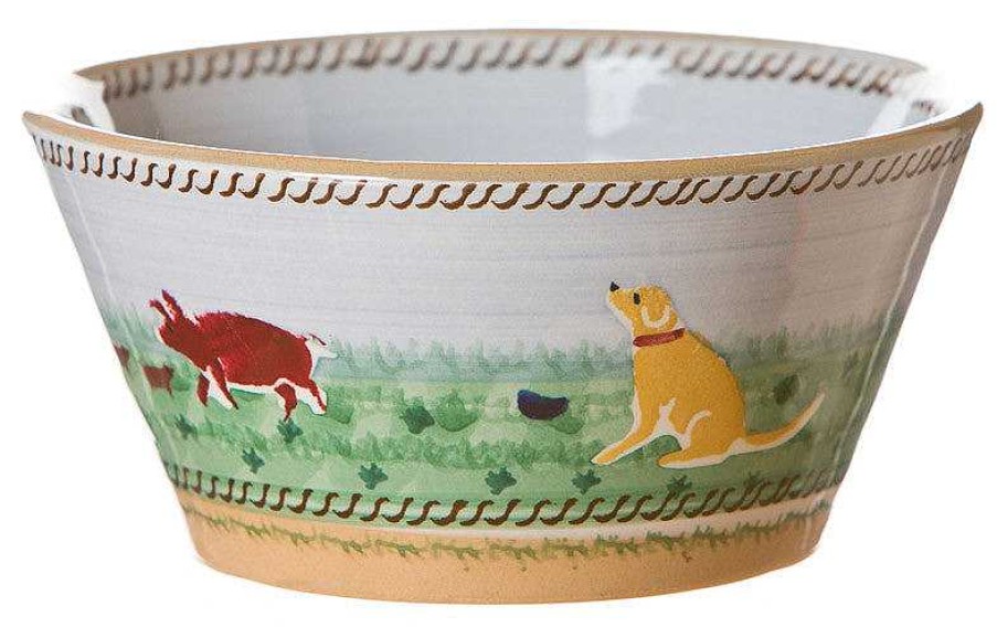 Nicholas Mosse Small Angled Bowl Assorted Animals New