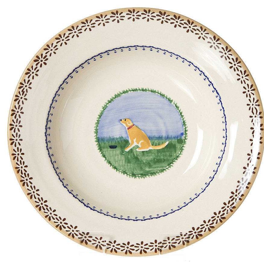 Nicholas Mosse Pasta Bowl Dog Clearance