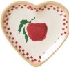 Nicholas Mosse Tiny Heart Plate Apple Wholesale