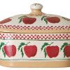 Nicholas Mosse Covered Butterdish Apple Hot