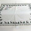 Nicholas Mosse Tablecloth Square Reindeer Linen 40" Wholesale