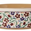 Nicholas Mosse Small Oval Pie Dish Wild Flower Meadow Best