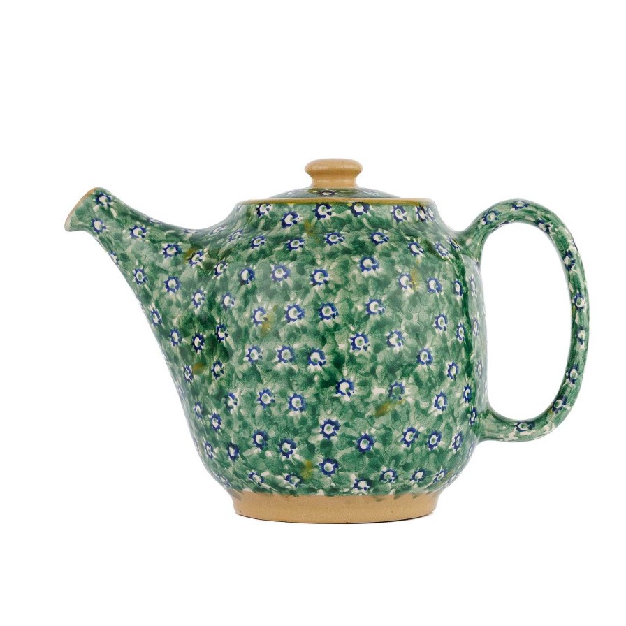 Nicholas Mosse Teapot Green Lawn Clearance