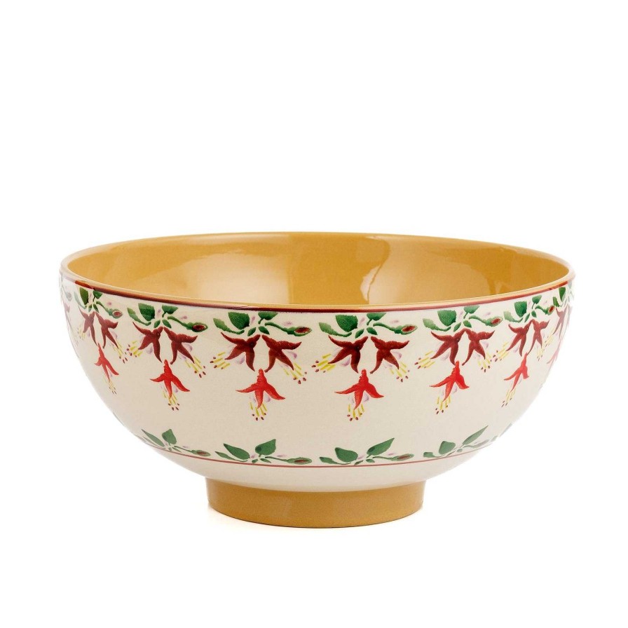 Nicholas Mosse Salad Bowl Fuchsia Hot