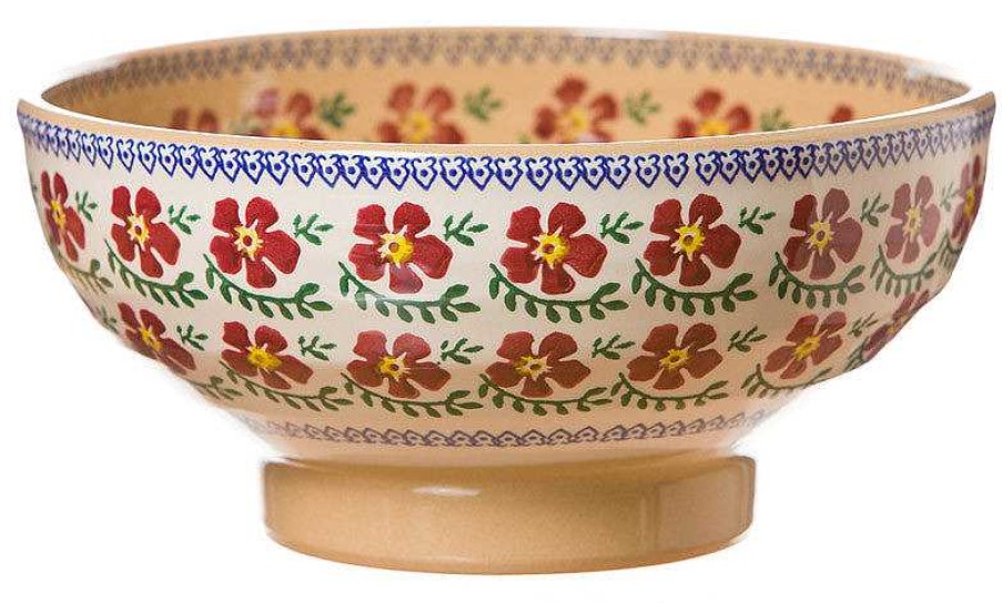 Nicholas Mosse Large Bowl Old Rose 12Cm (4.5"H) Wholesale