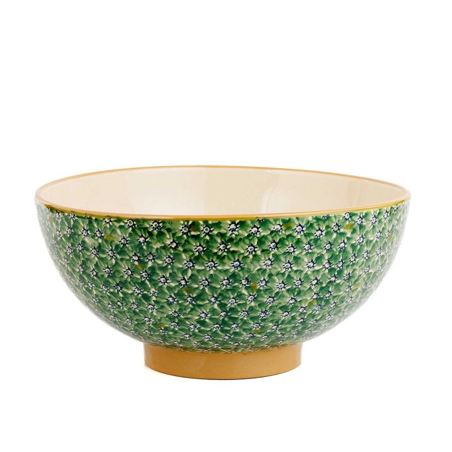 Nicholas Mosse Salad Bowl Green Lawn New