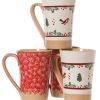 Nicholas Mosse 2 Tall Mugs Red Lawn & 2 Tall Mugs Winter Robin Online