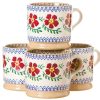 Nicholas Mosse 4 Small Mugs Old Rose Clearance