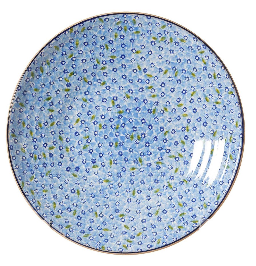 Nicholas Mosse Shallow Dish Lawn Light Blue Clearance