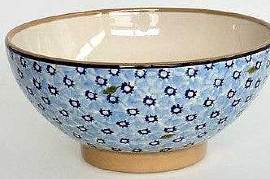 Nicholas Mosse Vegetable Bowl Light Blue Lawn Hot