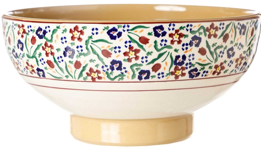 Nicholas Mosse Large Bowl Wild Flower Meadow Wholesale