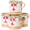 Nicholas Mosse 4 Small Mugs Fuchsia Hot