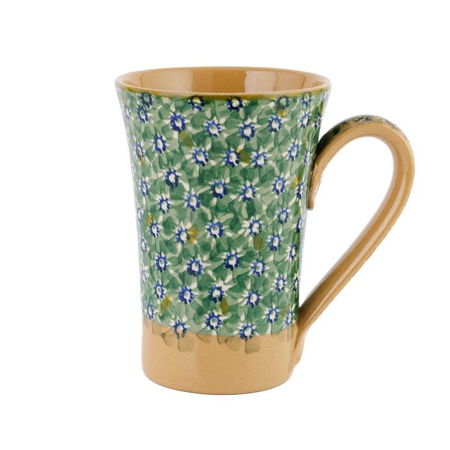 Nicholas Mosse Tall Mug Lawn Green Clearance