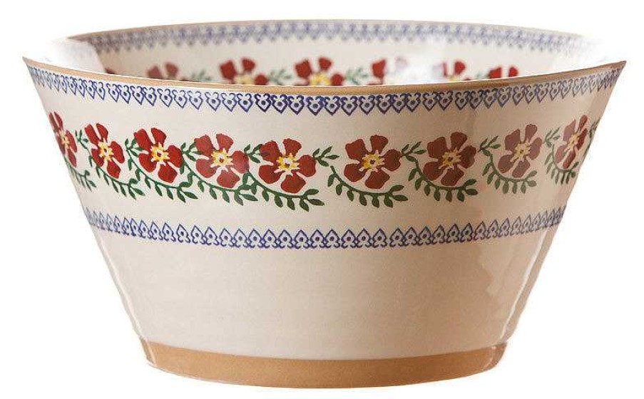 Nicholas Mosse Large Angled Bowl Old Rose Online