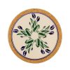 Nicholas Mosse Trivet Round Blue Blooms Clearance