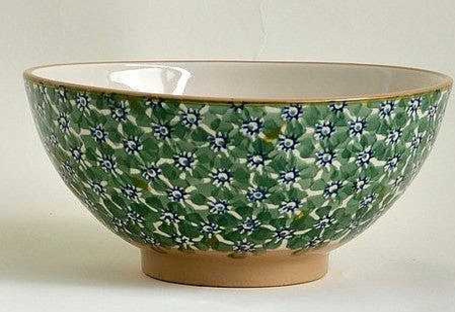 Nicholas Mosse Vegetable Bowl Green Lawn Hot