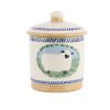 Nicholas Mosse Lidded Sugar Bowl Sheep Best