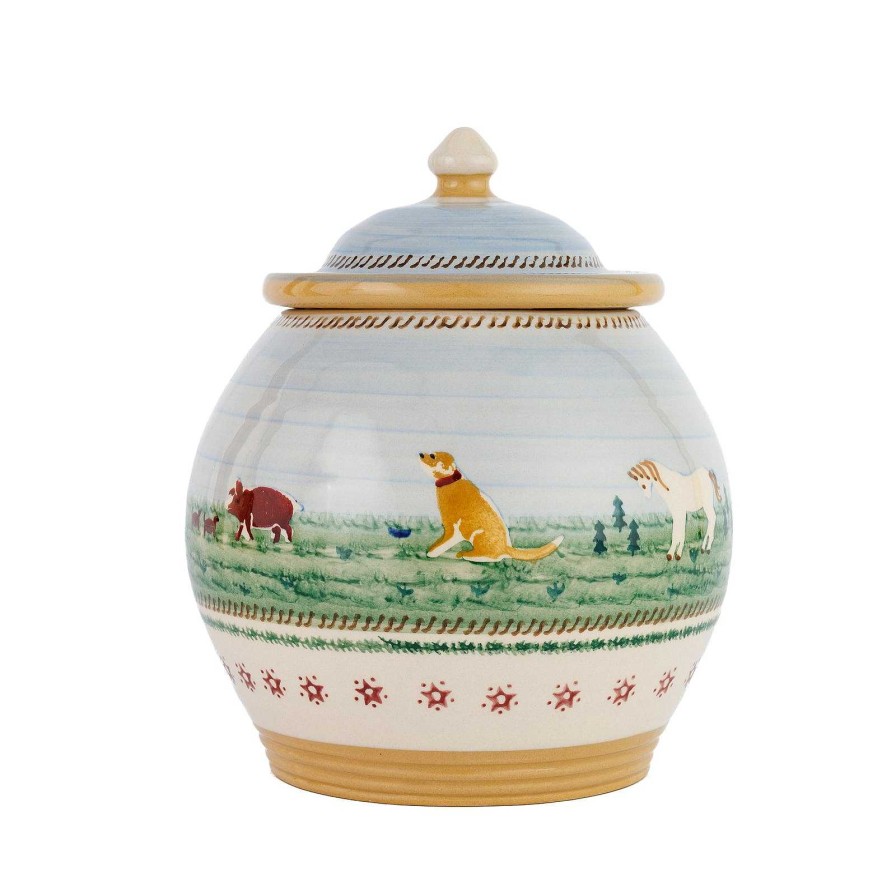 Nicholas Mosse Cookie Jar Assorted Landscape Hot