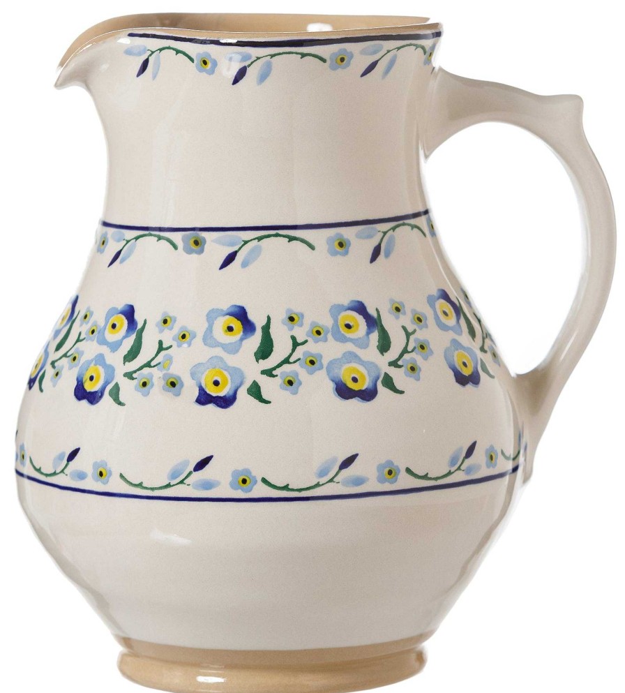 Nicholas Mosse Large Jug Forget Me Not Clearance