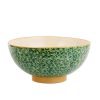 Nicholas Mosse Salad Bowl Green Lawn New