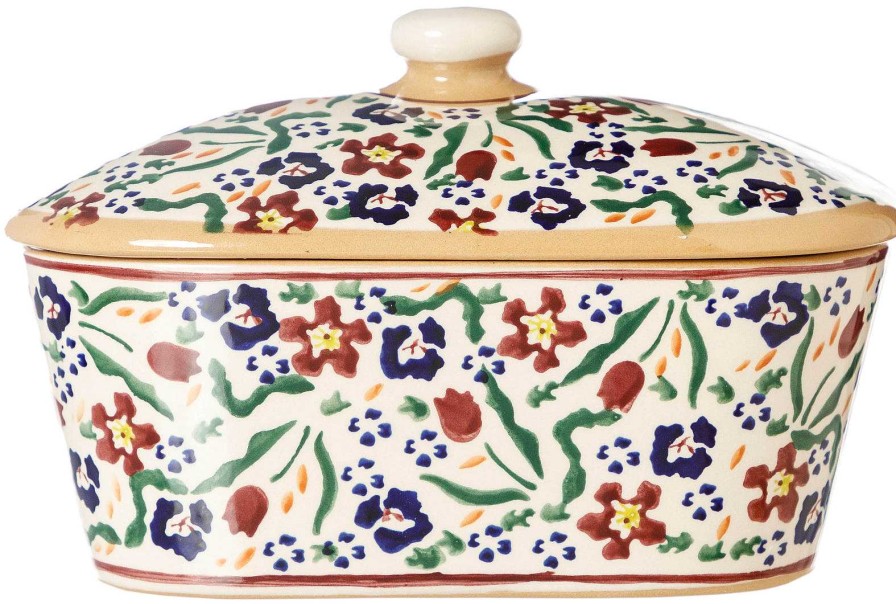 Nicholas Mosse Covered Butterdish Wild Flower Meadow Online