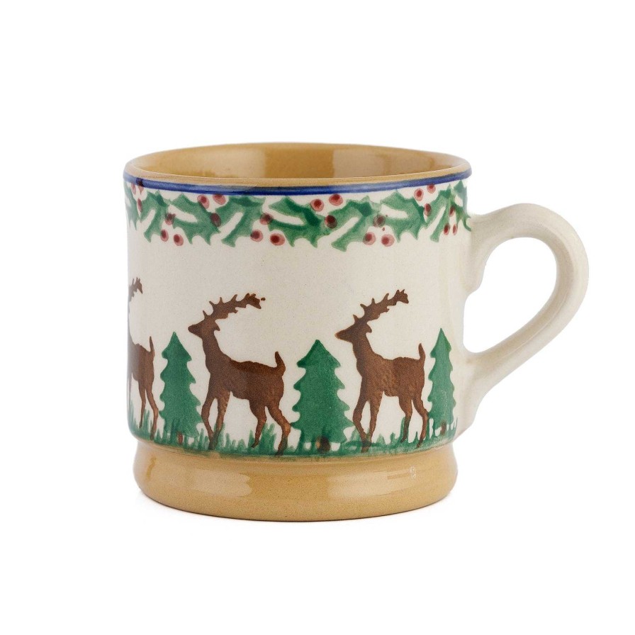 Nicholas Mosse Small Mug Reindeer Clearance