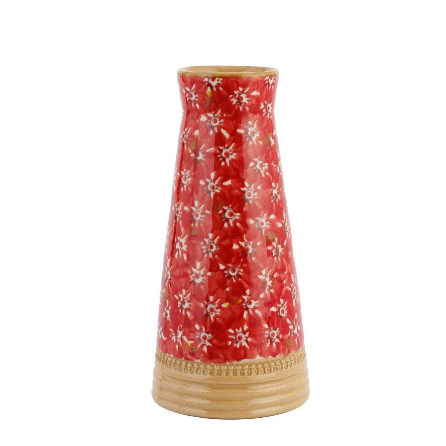 Nicholas Mosse Small Tapered Vase Red Lawn Wholesale