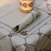 Nicholas Mosse Tablecloth Old Rose Linen 55 X 99 Hot