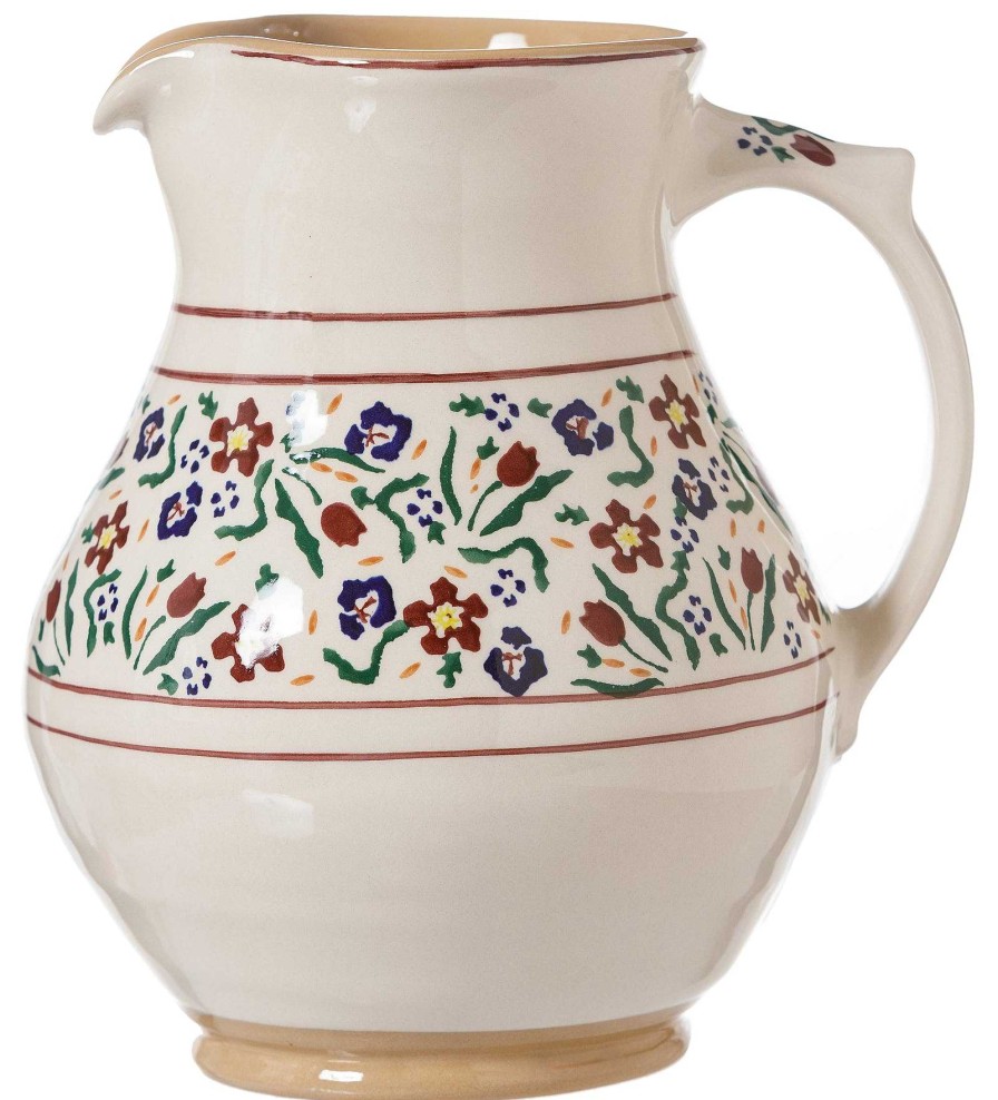 Nicholas Mosse Large Jug Wildflower Meadow Hot