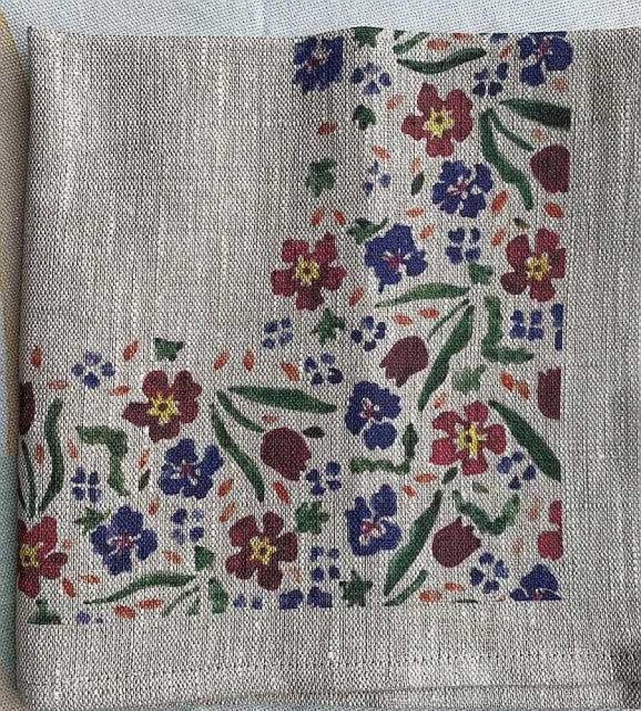 Nicholas Mosse Napkin Wild Flower Meadow Linen New