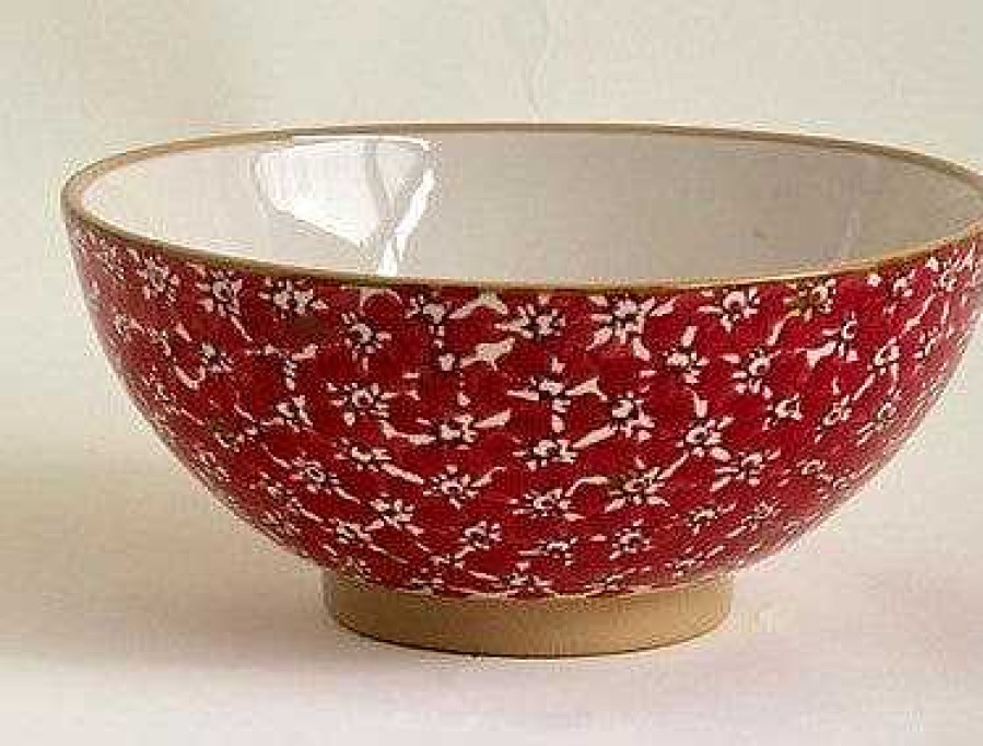 Nicholas Mosse Vegetable Bowl Red Lawn Clearance