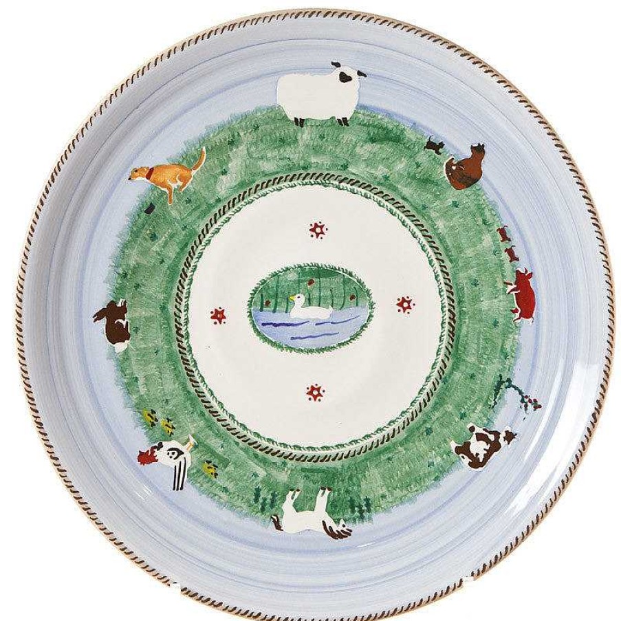 Nicholas Mosse Shallow Dish Assorted Animals Clearance