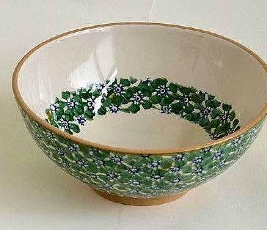 Nicholas Mosse Vegetable Bowl Green Lawn Wholesale