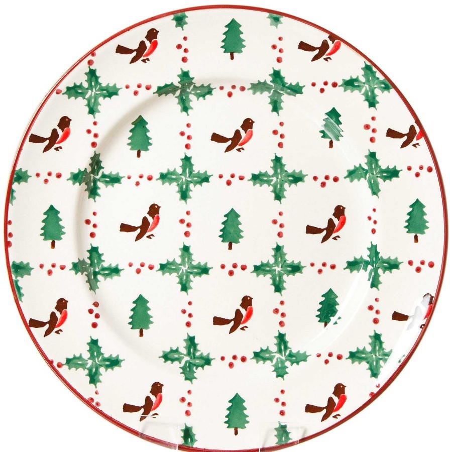 Nicholas Mosse Serving Plate Winter Robin Online