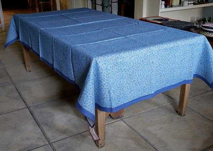 Nicholas Mosse Tablecloth Lawn Light Blue Linen 55 X 99 Best