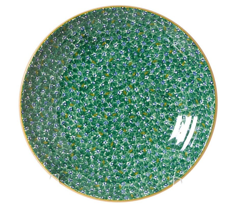 Nicholas Mosse Shallow Dish Lawn Green New