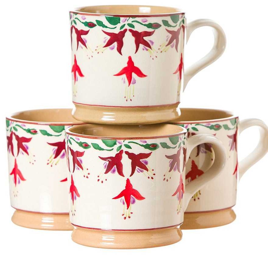 Nicholas Mosse 4 Large Mugs Fuchsia Best