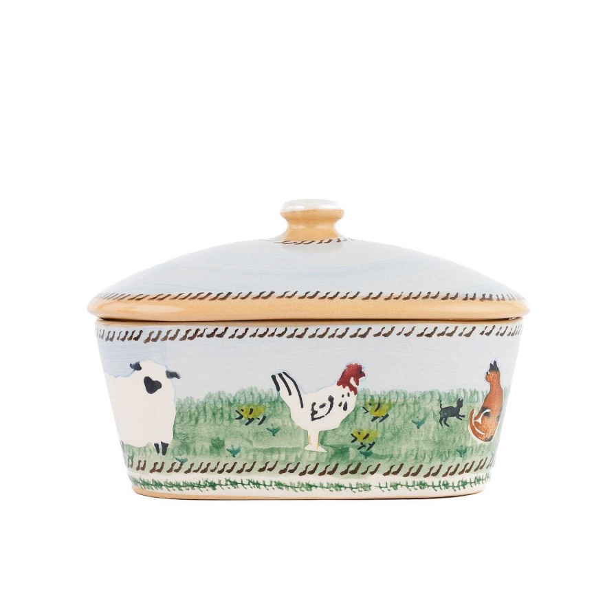 Nicholas Mosse Covered Butterdish Assorted Animals Online