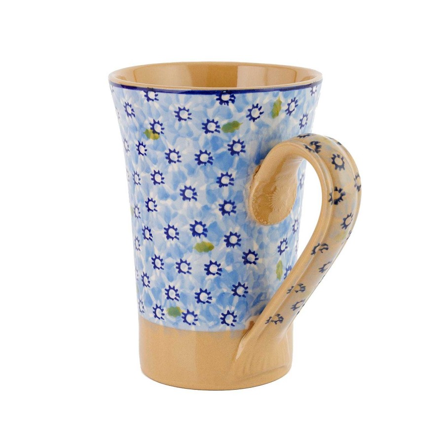 Nicholas Mosse Tall Mug Lawn Light Blue Hot