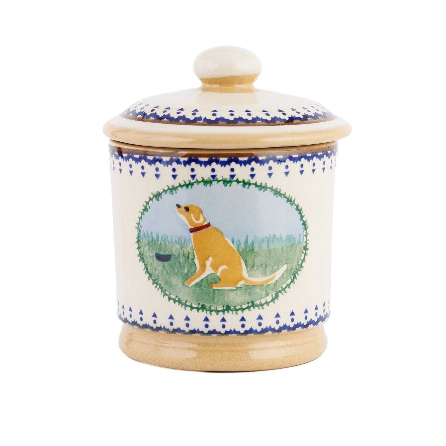 Nicholas Mosse Lidded Sugar Bowl Dog New