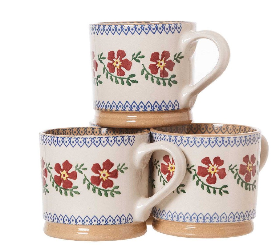 Nicholas Mosse 4 Large Mugs Old Rose Online