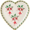 Nicholas Mosse Medium Heart Plate Fuchsia Wholesale