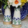 Nicholas Mosse Small Tapered Vase Blue Blooms Best