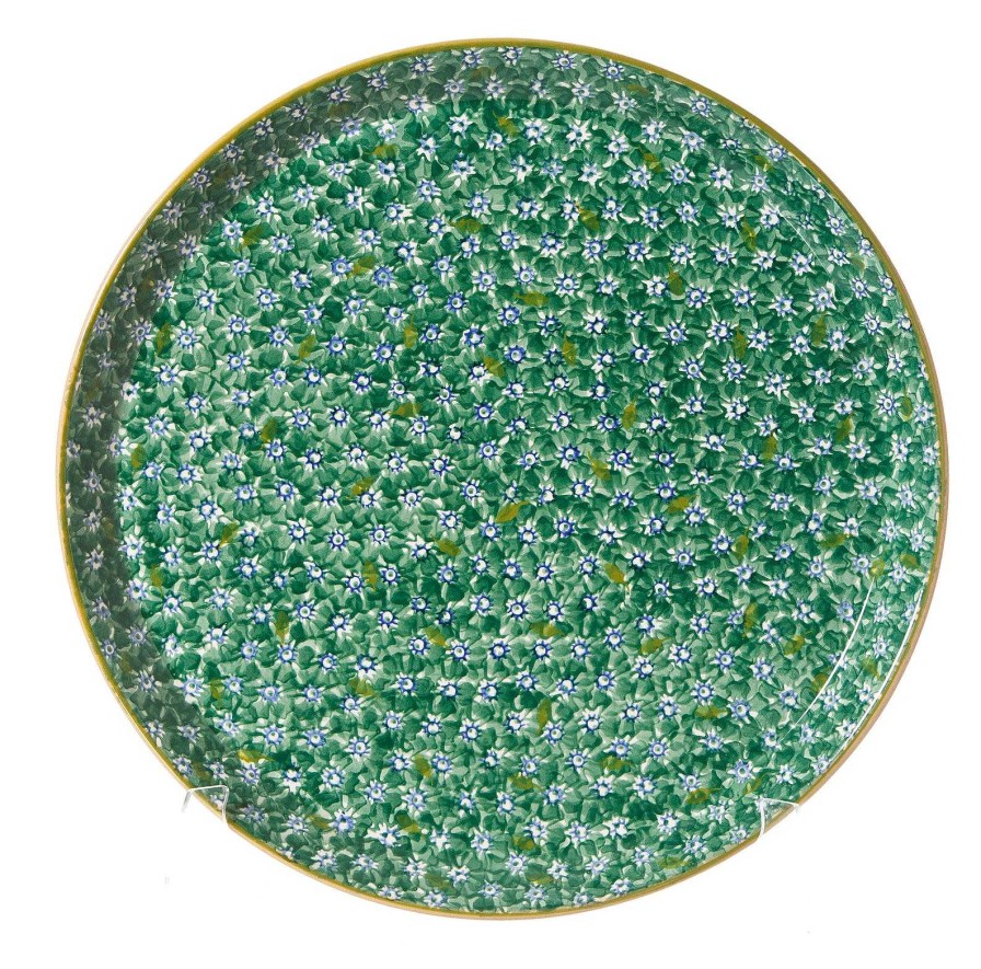 Nicholas Mosse Presentation Platter Lawn Green Wholesale