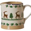 Nicholas Mosse Small Cylinder Jug Reindeer New